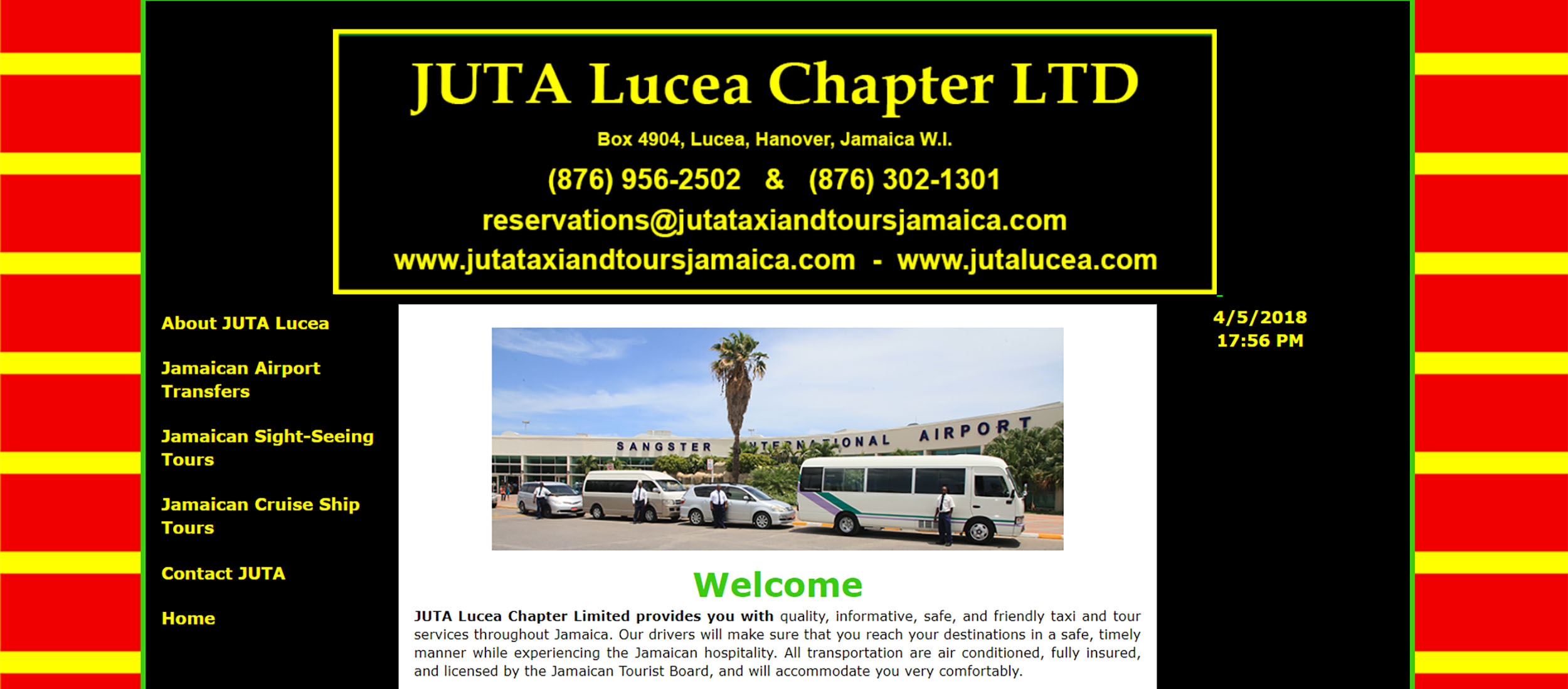 JUTA Taxi and Tours Jamaica by Barry J. Hough Sr.