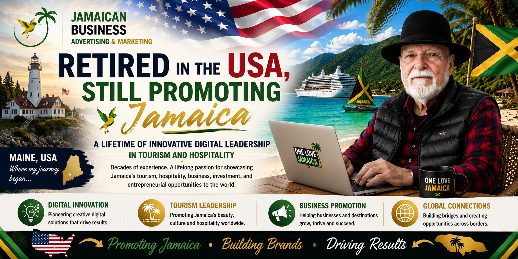 Retired in the USA - Still Promoting Jamaica - Barry J. Hough Sr.